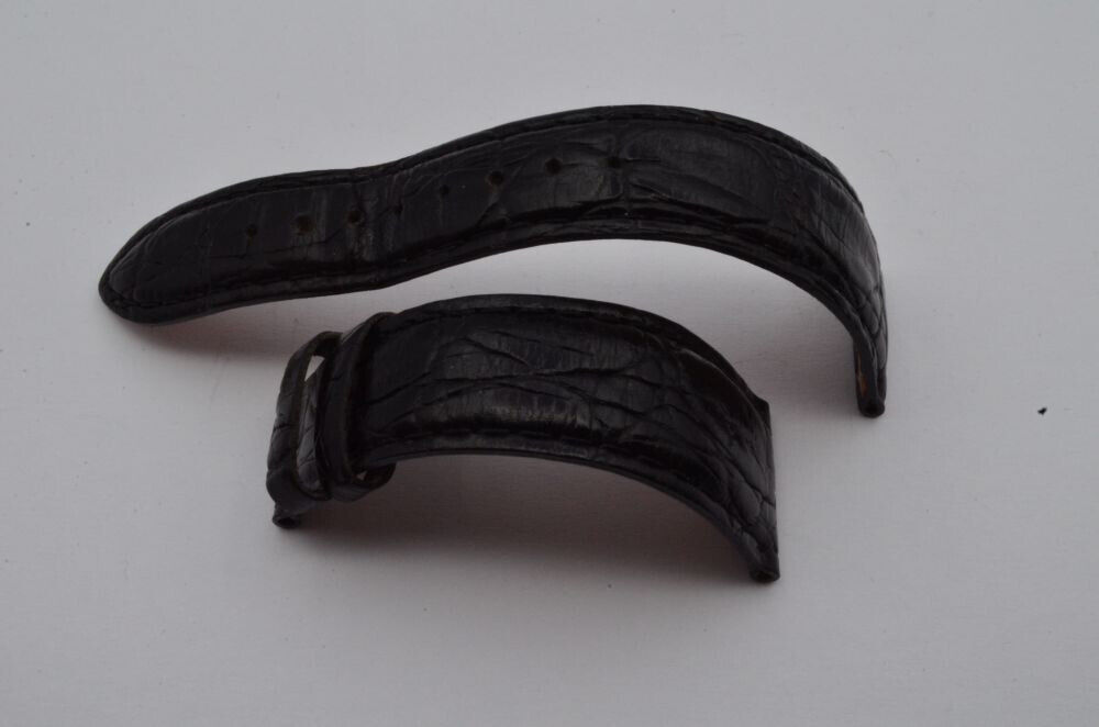 SEIKO LEDER ARMBAND 20MM BRACELET FÜR DORNSCHLIESSE 16MM VINTAGE