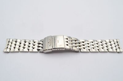 BREITLING NAVITIMER MONTBRILLIANT PILOTBAND STAHL VINTAGE SCHÃN 20MM 444A Main Image