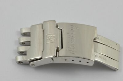 BREITLING NAVITIMER WORLD PILOT ARMBAND FALTSCHLIESSE 20MM DEPLOYMENT CLASP Main Image