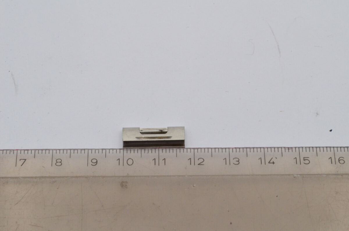 CARTIER SANTOS STAHL ARMBAND ANSTOSS 18MM VINTAGE NEUE VERSION Gallery Image 1