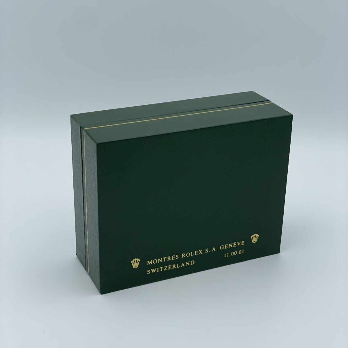 ROLEX VINTAGE UHREN BOX CASE BOX UHRENBOX MI UMKARTON WATCH BOX 11.00.01 R12 Gallery Image 3