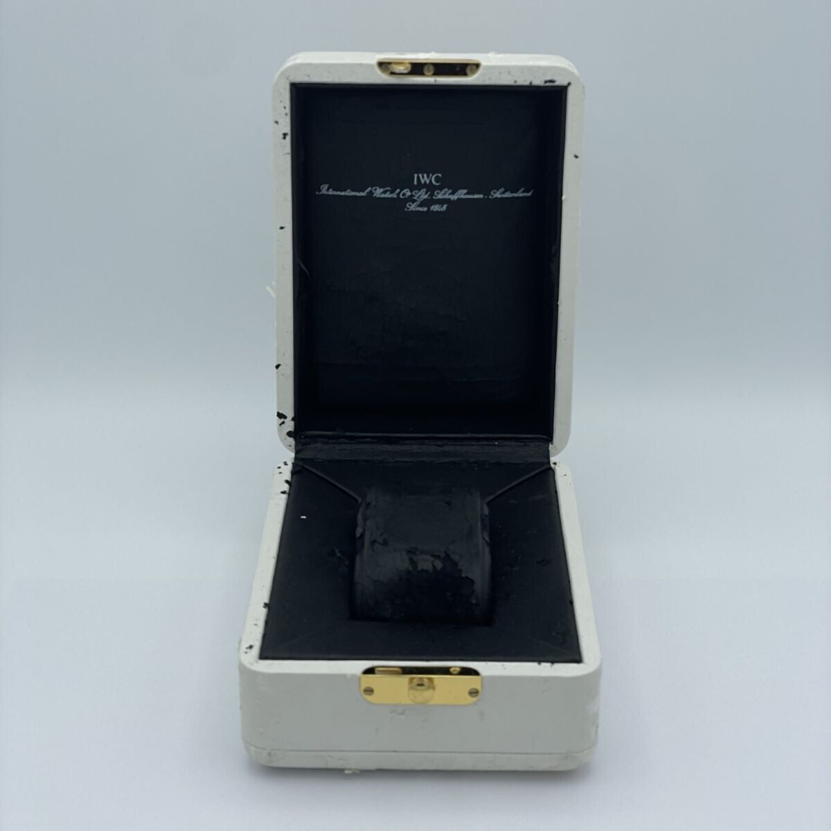 IWC UHREN BOX WATCH BOX CASE RAR VINTAGE TOP ZUSTAND 2000 ER JAHRE 2 Main Image