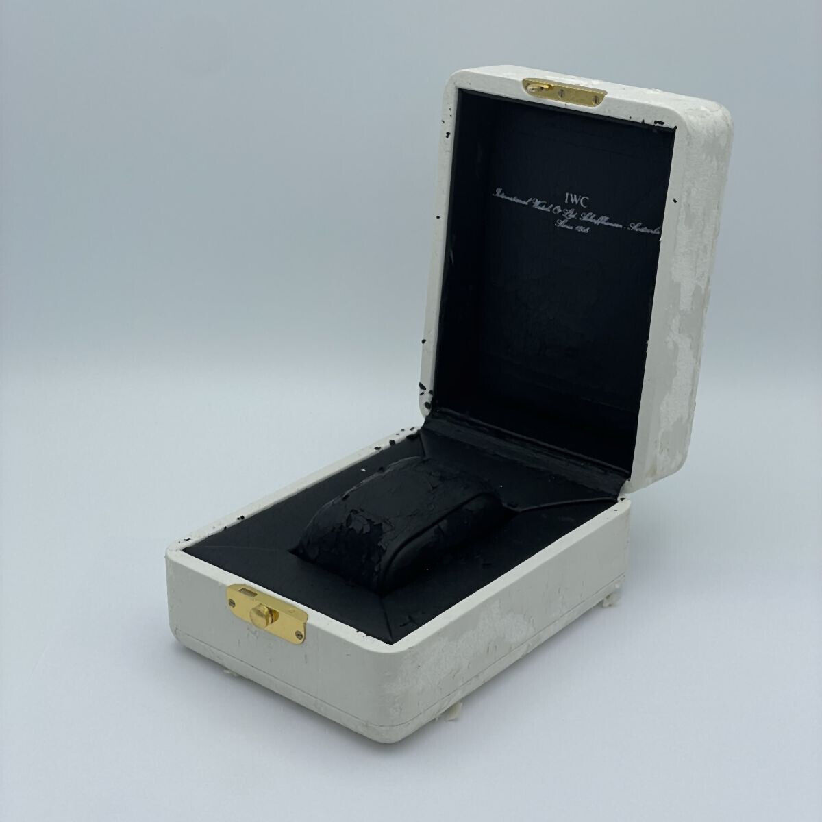 IWC UHREN BOX WATCH BOX CASE RAR VINTAGE TOP ZUSTAND 2000 ER JAHRE 2 Gallery Image 0