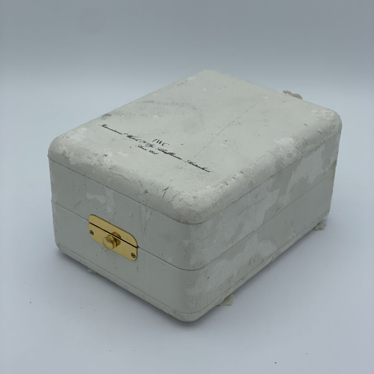 IWC UHREN BOX WATCH BOX CASE RAR VINTAGE TOP ZUSTAND 2000 ER JAHRE 2 Gallery Image 1