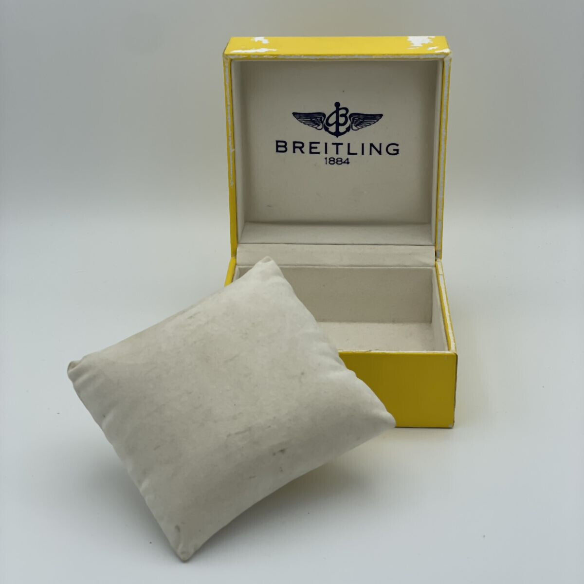 BREITLING VINTAGE UHRENBOX WATCH BOX CASE 80ER JAHRE SELTEN 9 Main Image
