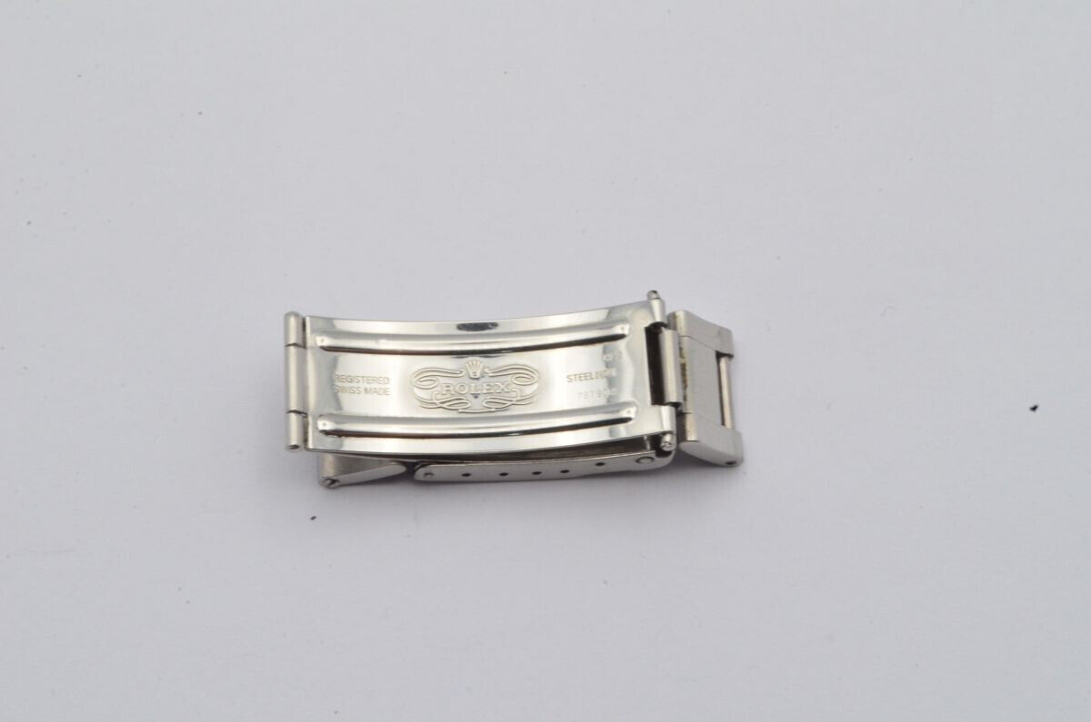 ROLEX OYSTER STAHL ARMBAND FALTSCHLIESSE 16MM 78790A VINTAGE SCHÖNER ZUSTAND Gallery Image 0