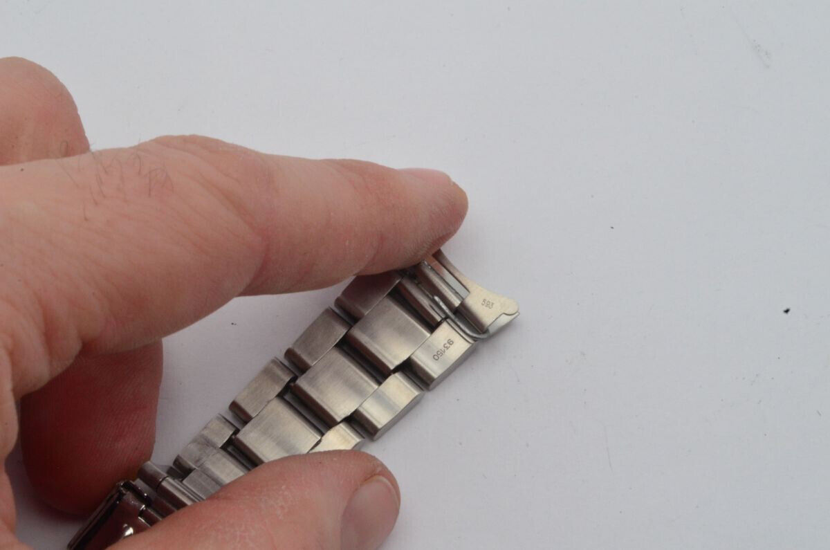 ROLEX SUBMARINER STAHL ARMBAND 20MM VINTAGE TOP ZUSTAND 93150 VINTAGE 593 Gallery Image 1