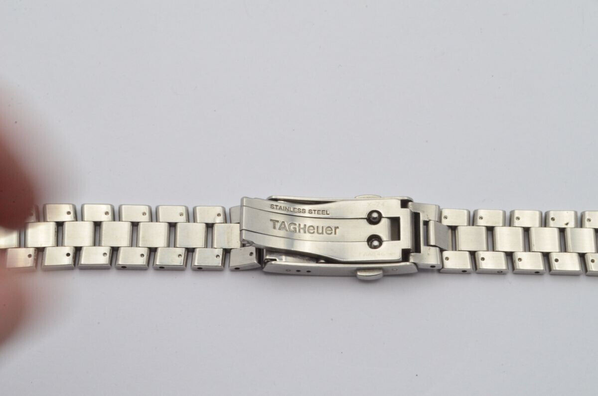 TAG HEUER AQUARACER MEDIUM STAHL FAA046 ARMBAND 14MM TOP ZUSTAND Gallery Image 1