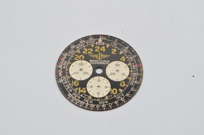 BREITLING ZIFFERBLATT DIAL VINTAGE COSMONAUTE HANDAUFUG RAR SCHWARZ BLACK Main Image