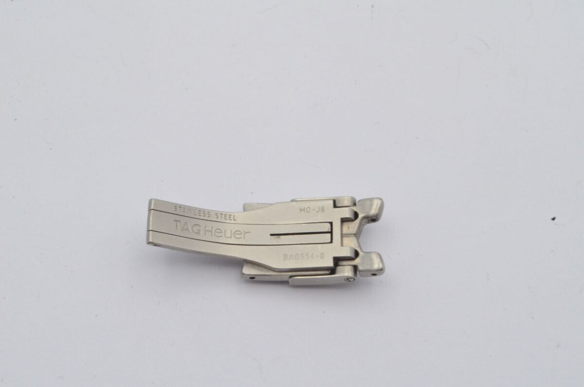 TAG HEUER STAHL FALTSCHLIESSE 16MM FÜR LINK STAHL ARMBAND BA0554 Gallery Image 0