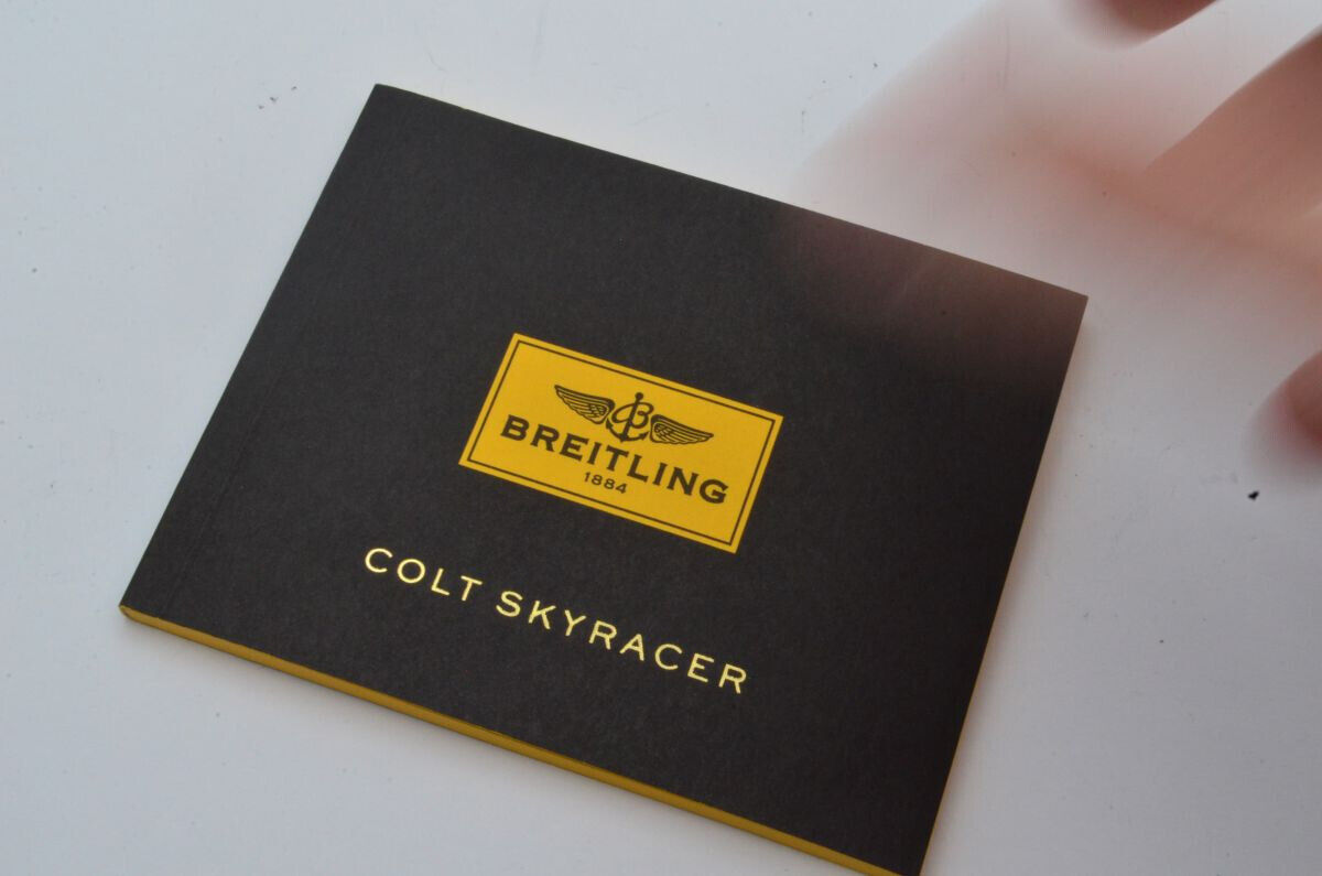 BREITLING ANLEITUNG MANUAL SKYRACER Main Image