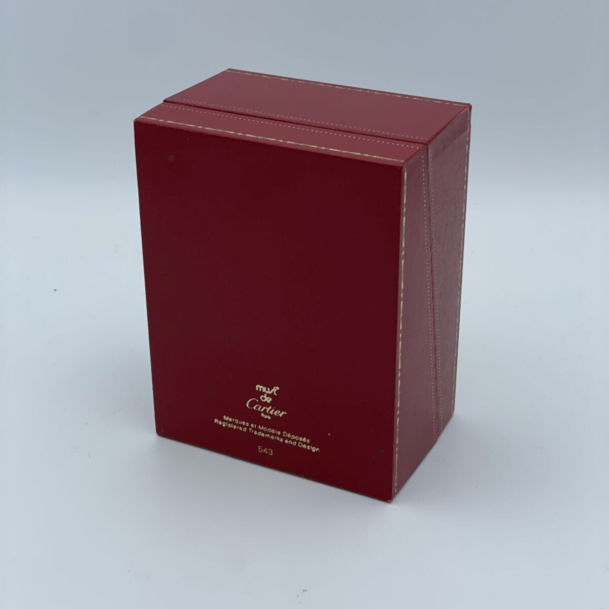 CARTIER UHRENBOX MUST DE CARTIER  RARITÄT WATCH CASE UHREN BOX 4 Gallery Image 2