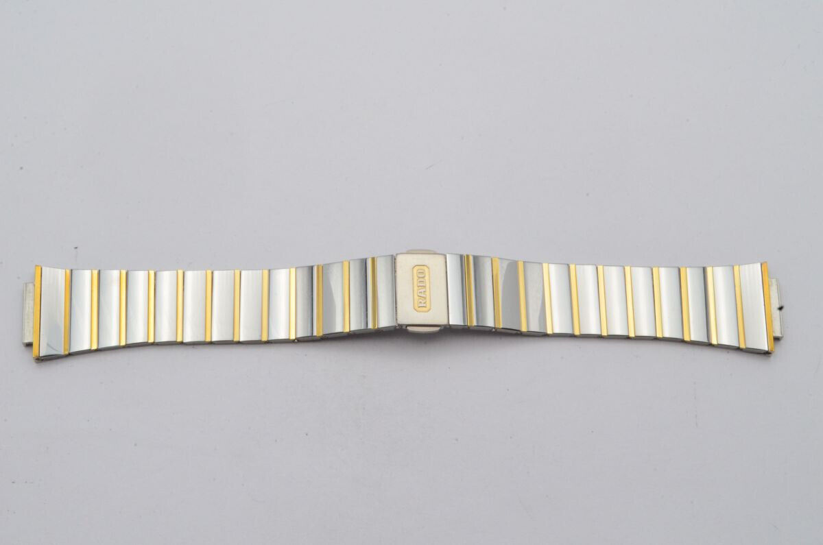 RADO DIASTAR STAHL ARMBAND BRACELET 22MM SCHÖNER ZUSTAND RAR 03308 Main Image