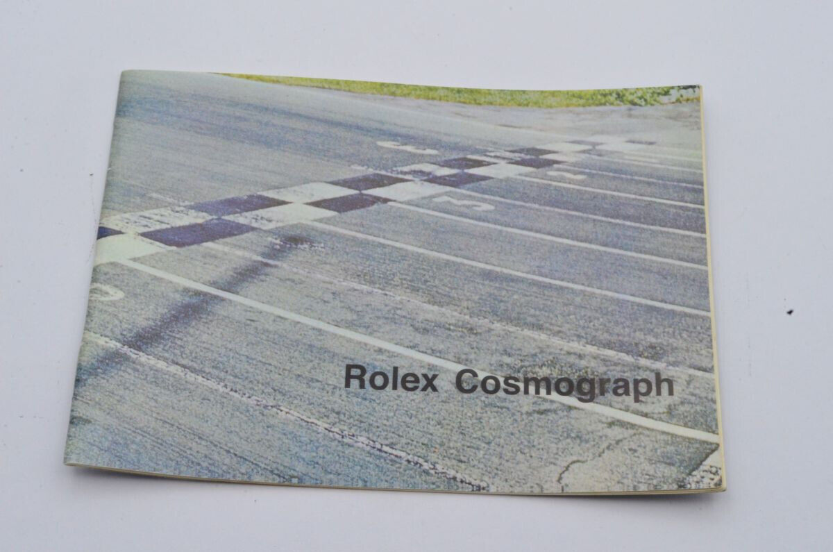 ROLEX MANUAL BOOKLET COSMOGRAPH DAYTONA VINTAGE 80ER JAHRE DEUTSCH Main Image