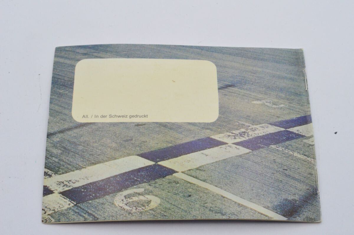 ROLEX MANUAL BOOKLET COSMOGRAPH DAYTONA VINTAGE 80ER JAHRE DEUTSCH Gallery Image 0