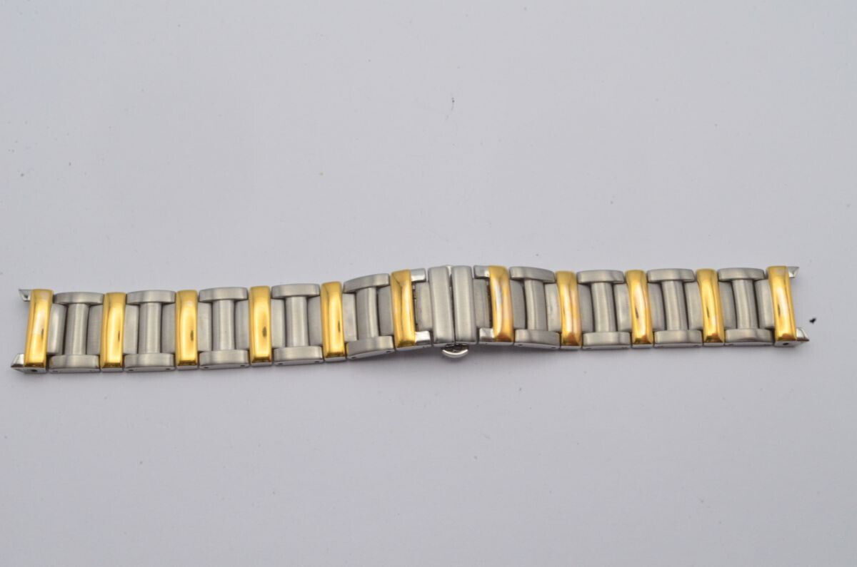 MAURICE LACROIX DAMEN MIROS STAHL/GOLD ARMBAND BRACELET 18MM Main Image