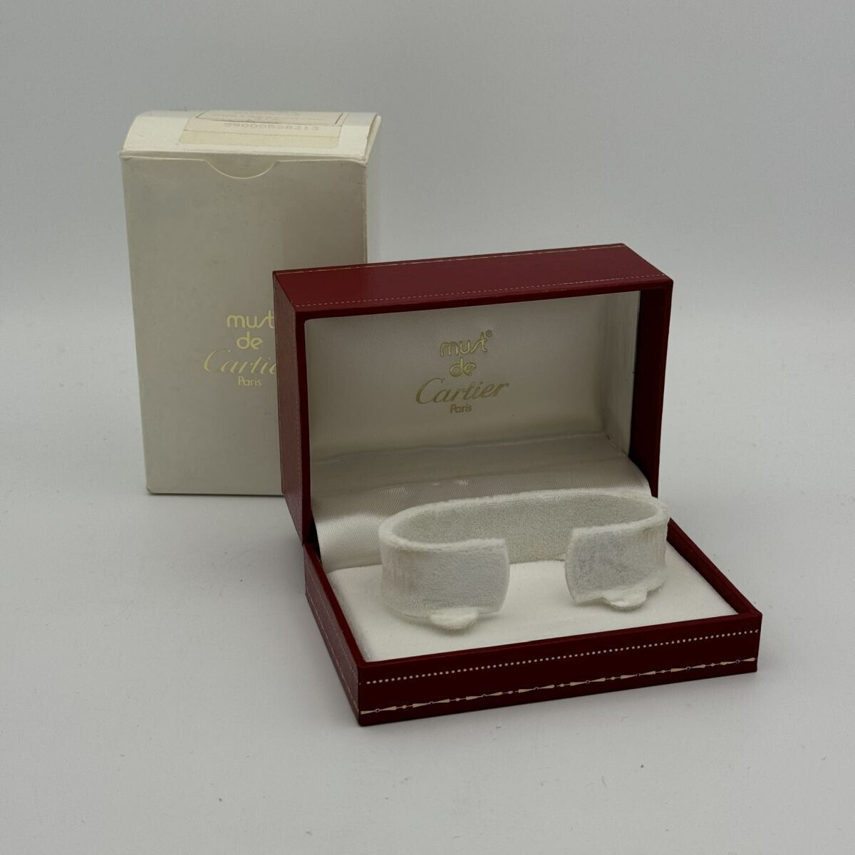 CARTIER UHRENBOX WATCH BOX CASE VINTAGE RAR TOP ZUSTAND MIT UMKARTON Gallery Image 0