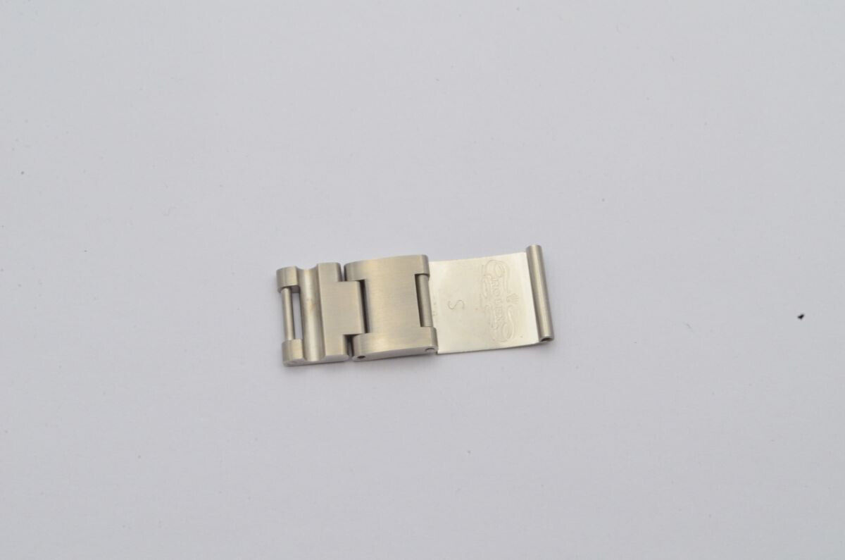 ROLEX TAUCHER VERLÄNGERUNG EDELSTAHL WIE NEU TOP ZUSTAND 15,5MM Gallery Image 0