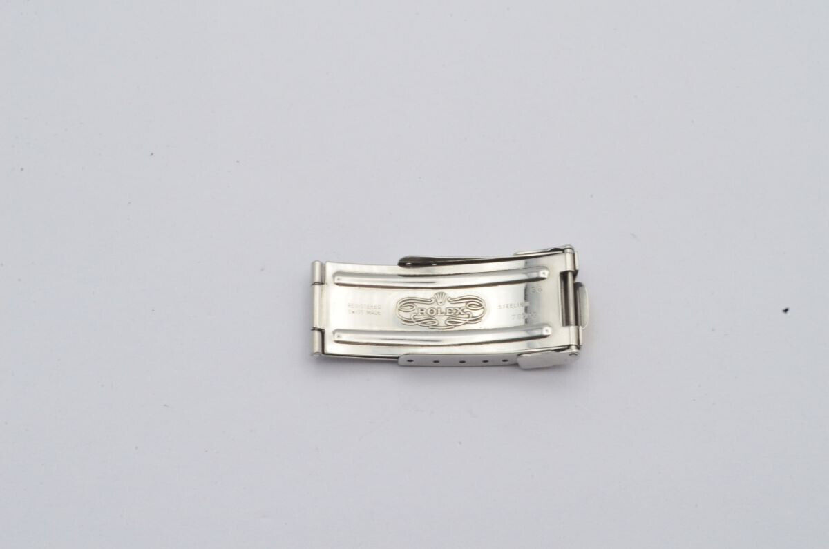ROLEX STAHL ARMBAND FALTSCHLIESSE 78393 DAYTONA STAHL/GOLD DEPLOYMENT CLASP Gallery Image 0