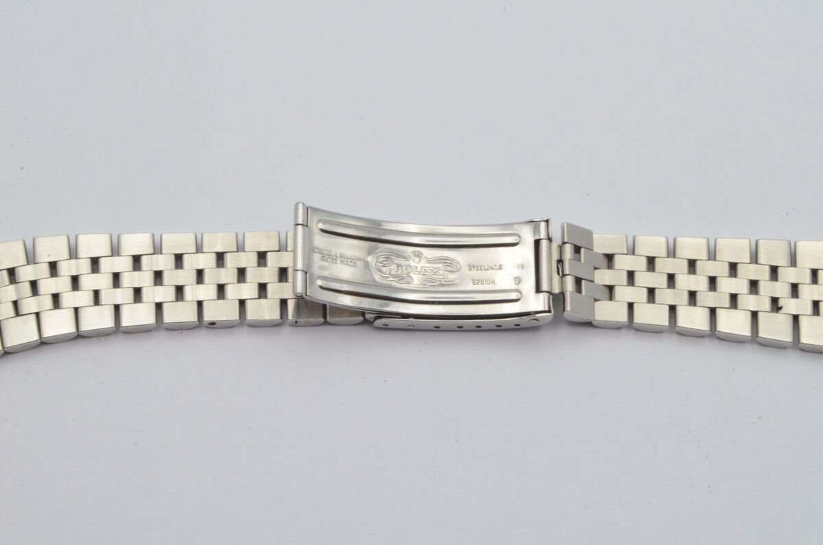 ROLEX JUBILEE STAHL ARMBAND 20MM VINTAGE TOP ZUSTAND 62510H VINTAGE RAR 555B Gallery Image 1